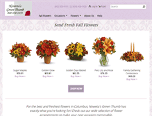 Tablet Screenshot of nowetasgreenthumb.com
